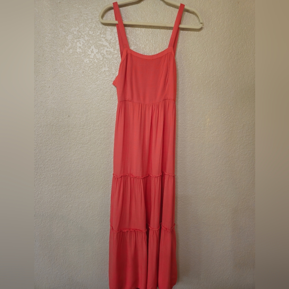 Patrons of Peace Coral Maxi Dress